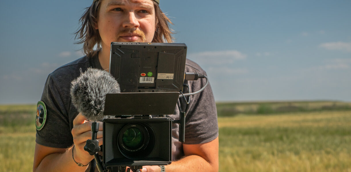 Pressefoto Filmemacher David Cebulla - Die letzten Feldhamster